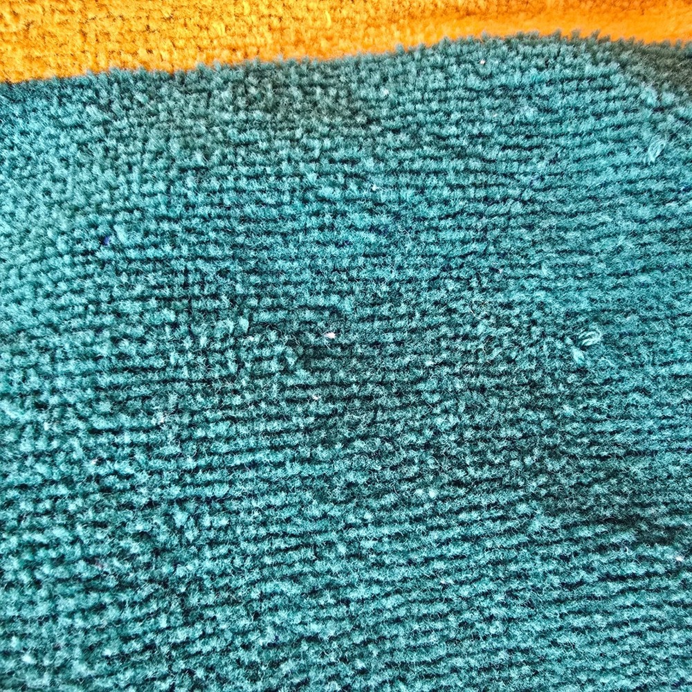 Vintage Cecil Saydah Sunbrights Apache Stripe Beach Towels 100% Cotton Set of 2 - Picture 11 of 12